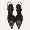 Women Wonderlust | Crystal Skull Stilettos