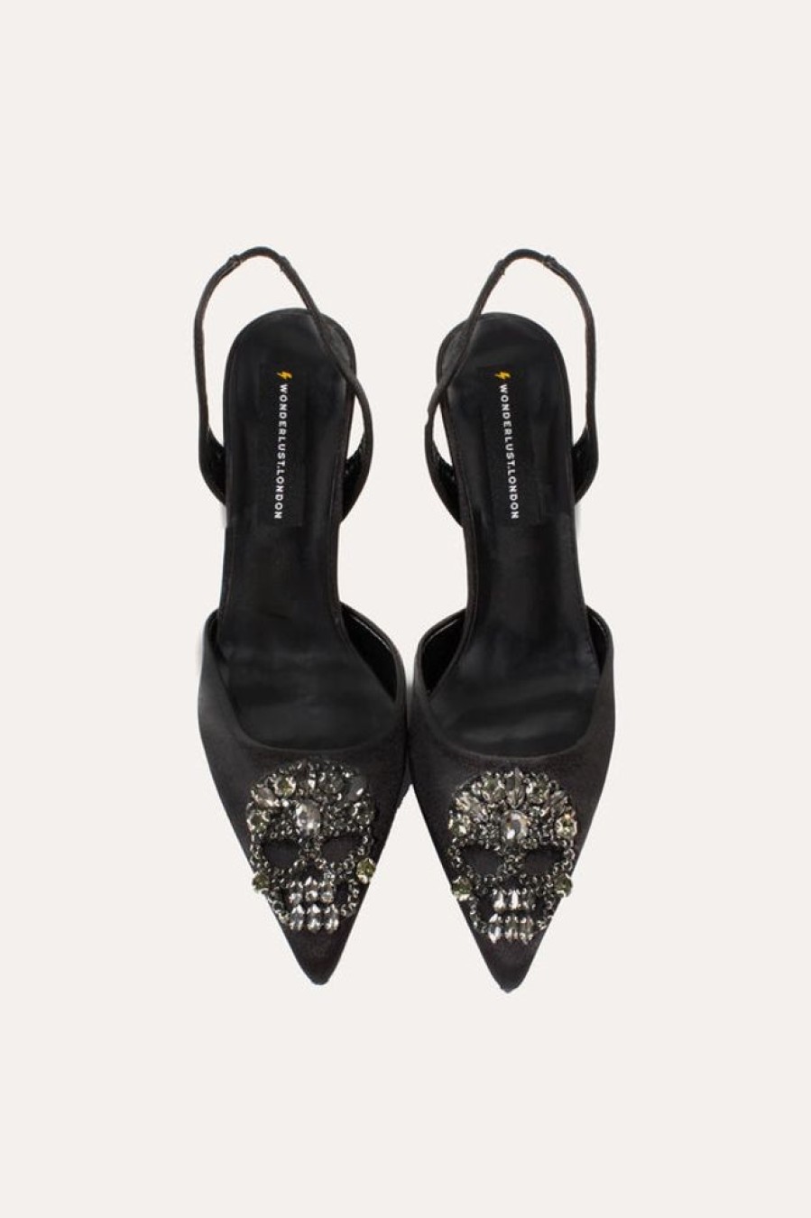 Women Wonderlust | Crystal Skull Stilettos