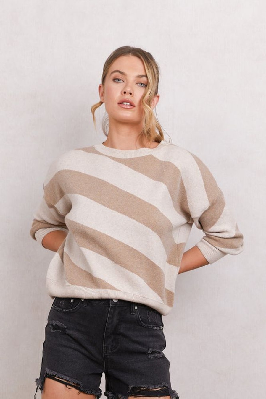 Women Wonderlust | Bruges Striped Jumper