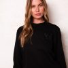 Women Wonderlust | W-Sweatshirt Black