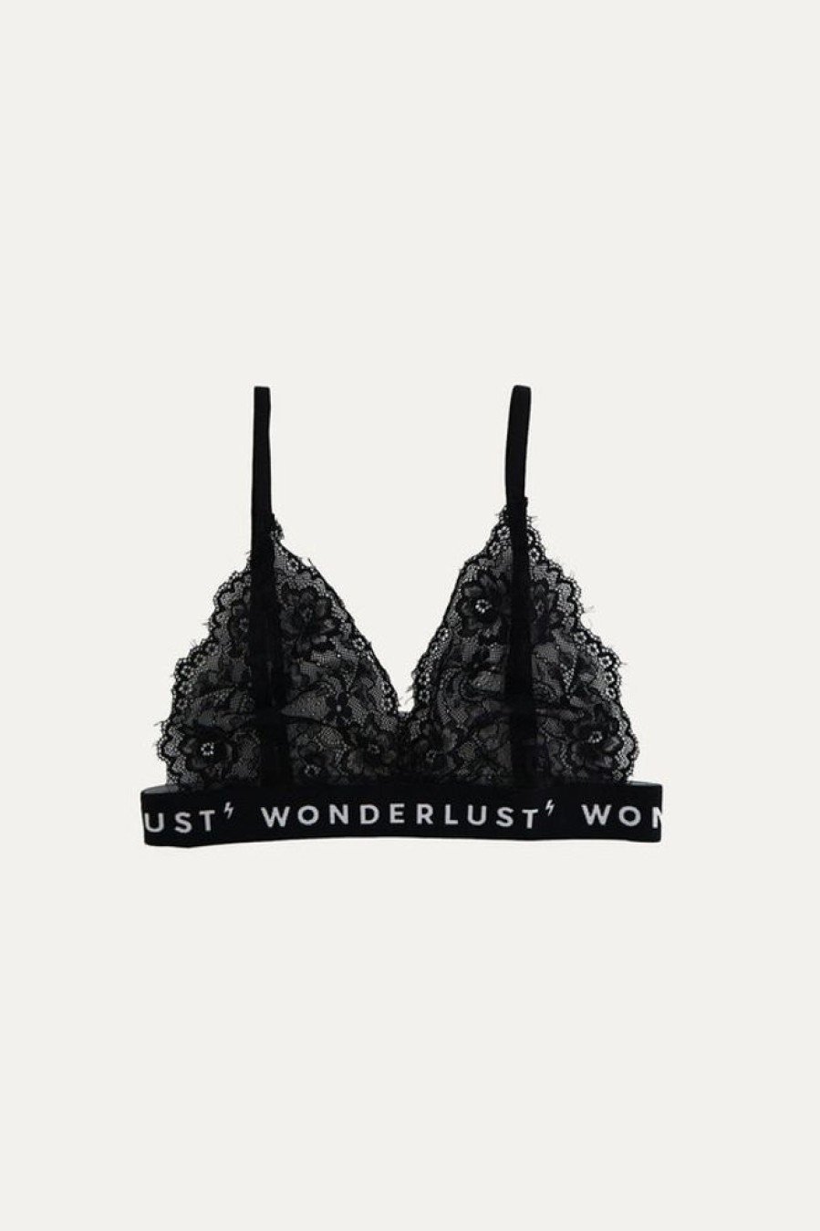 Women Wonderlust | Eyelash Lace Bralette And Briefs