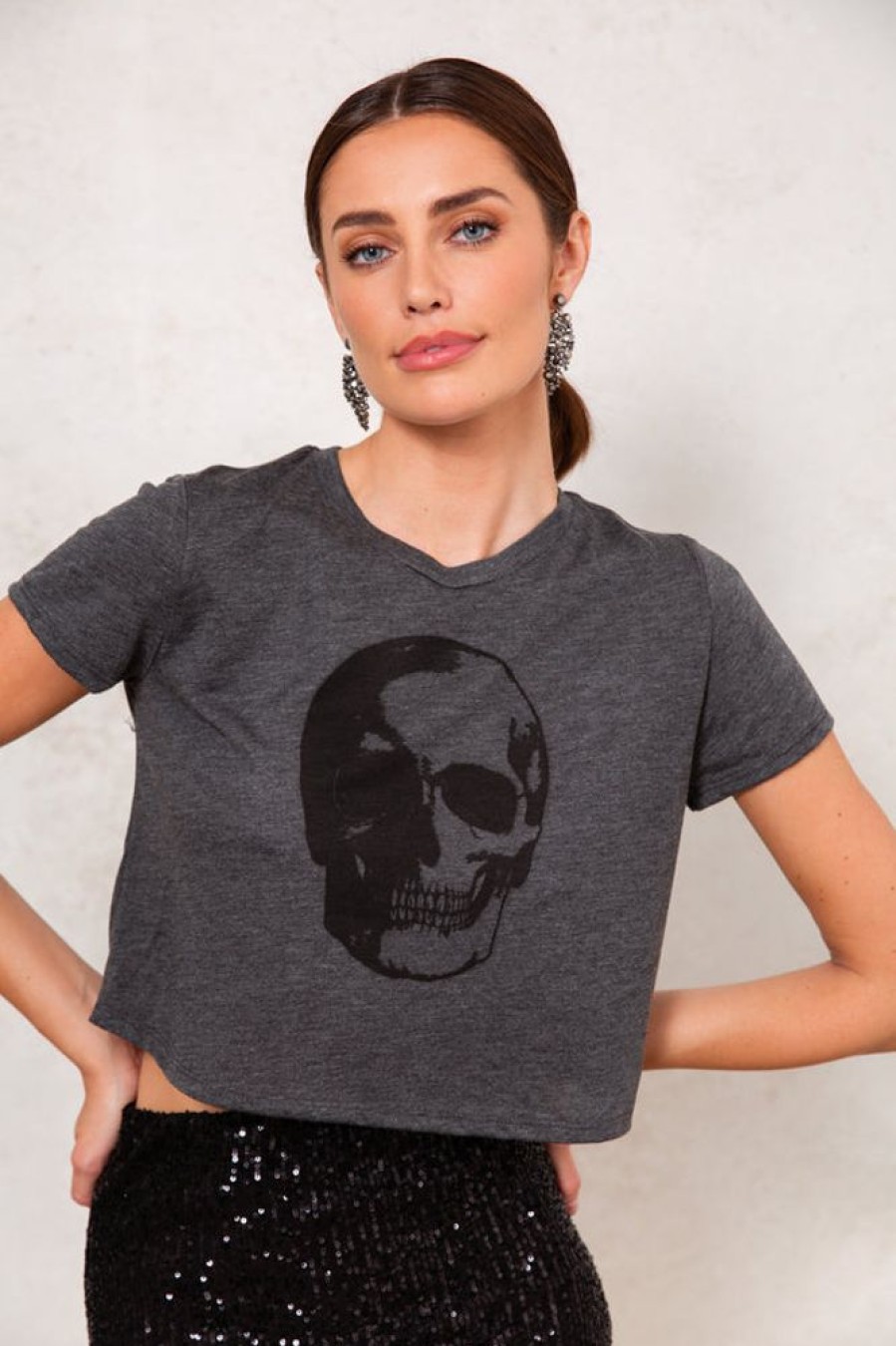 Women Wonderlust | Skull Tee