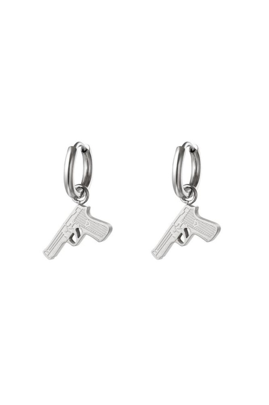 Women Yehwang | Pistol Hoop Earrings