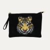 Women Wonderlust | Suede Tiger Bag