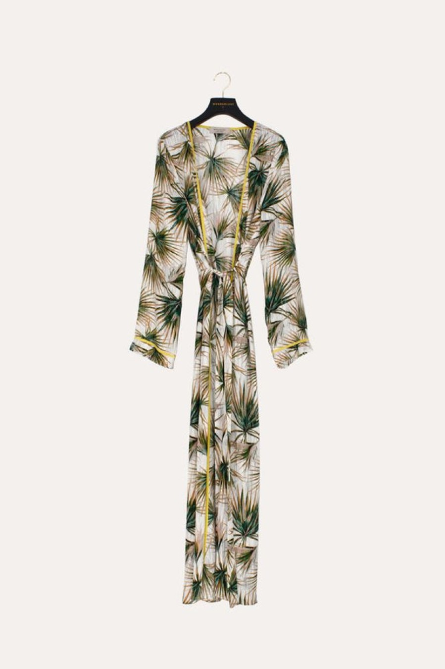 Women Wonderlust | Kimono Palm Print