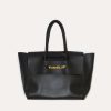 Women Wonderlust | Wonderlust Lettering Top Handle Bag Black