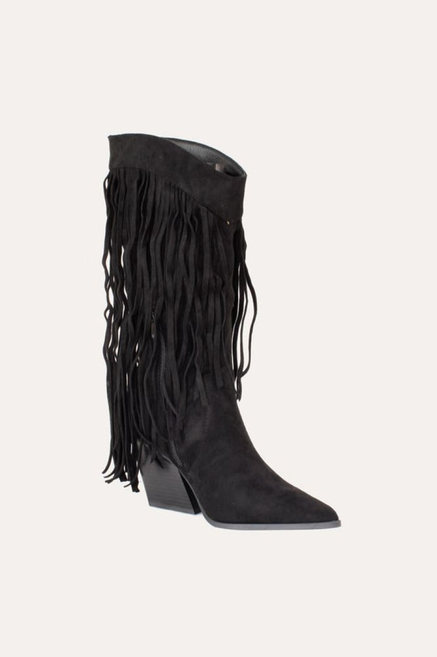 Women Ideal | Tassel Fringe Cowboy Boots