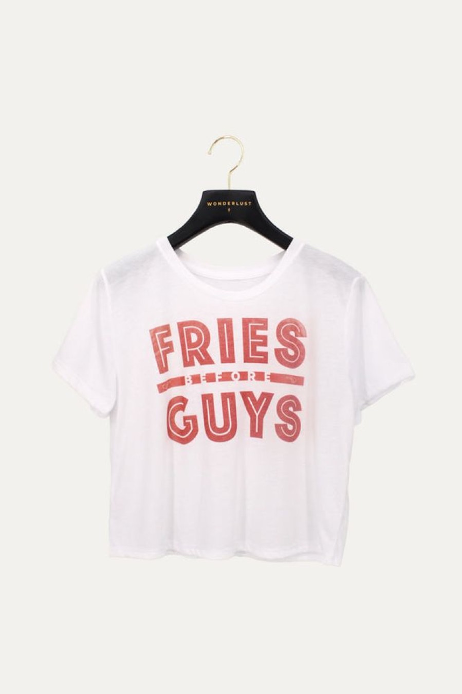 Women Wonderlust | Fries Before Guys Tee