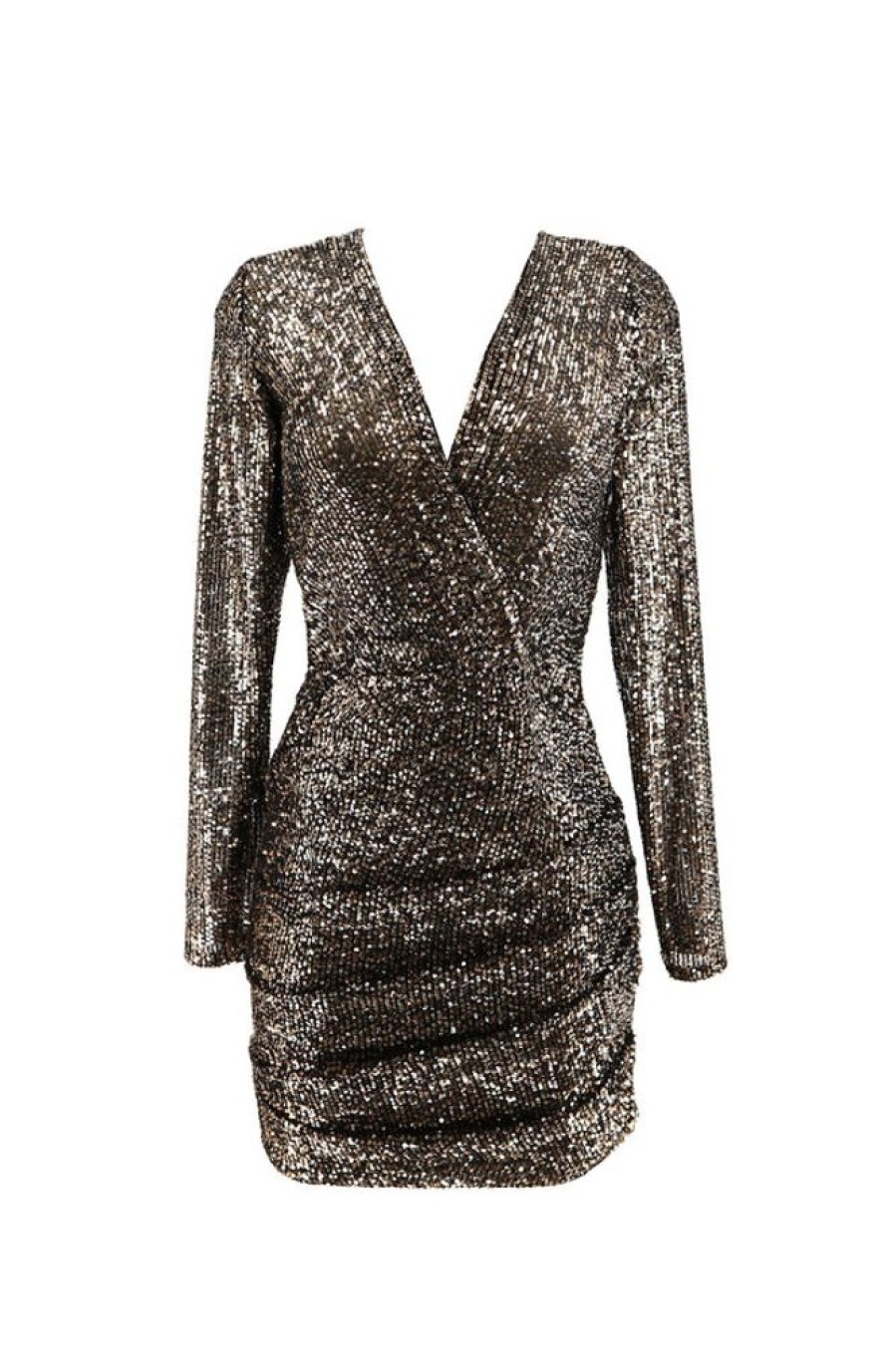 Women Wonderlust | Sequin Stunner Dress Pablo Edition Anthracite Grey